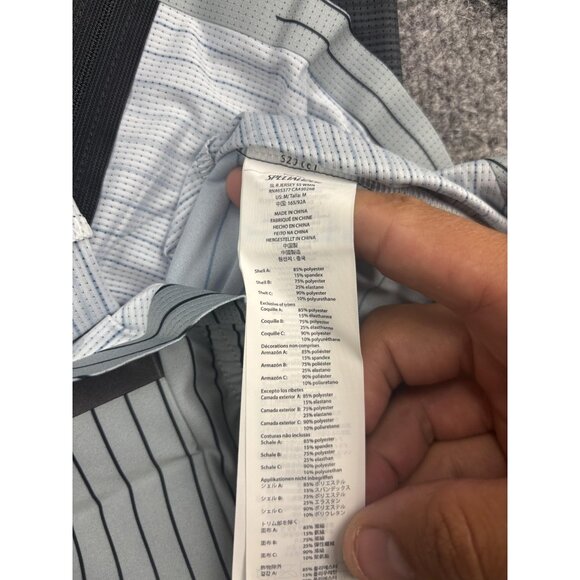 Specialized SL Jersey Shirt Womens Medium Black Gray Chart Team Cycling Bike New - Picture 5 of 6